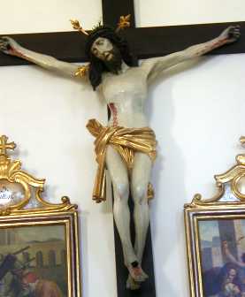 Kreuz in der alten Pfarrkirche St.Katharina